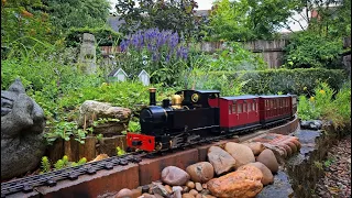 Saturday Steam Up At The TGR (The Garden Railway )