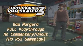 Tony Hawk's Pro Skater 3 - Full Playthrough (Bam Margera) - No Commentary/Uncut (HD PS2 Gameplay)