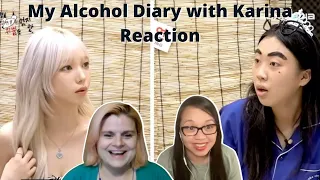 Not Much Prepared | "My Alcohol Diary" Ep. 19 | Young-ji and aespa's Karina | A Youngji Reaction