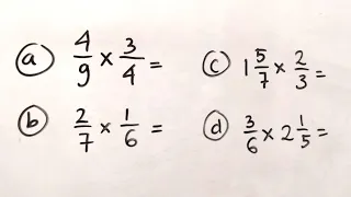 Perkalian Pecahan Biasa dan Pecahan Campuran #2 | Matematika SD