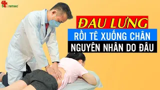 Đau lưng rồi tê xuống chân - Nguyên nhân do đâu? | Y học Thể thao Starsmec