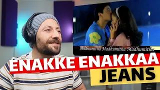 🇨🇦 CANADA REACTS TO Enakke Enakkaa Official Video | Jeans | English Translation reaction