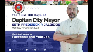 The First 100 Days of Dapitan City Mayor Seth Frederick P. Jalosjos | Dapitan City