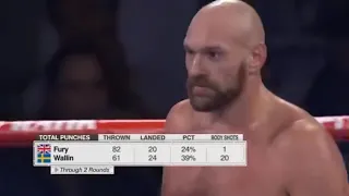 Tyson Fury vs Otto Wallin - Full Fight Highlights HD