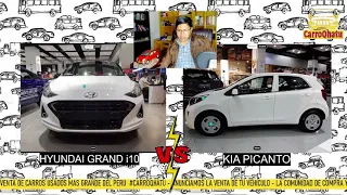 KIA PICANTO VS HYUNDAI GRAND i10 - 2022 ¿CUAL ES MEJOR? - PERÚ