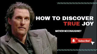 10 MINUTES FOR THE NEXT 10 AMAZING YEARS - MATTHEW MCCONAUGHEY MOTIVATIONAL SPEECH