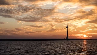 Time Lapse Sunset Romania