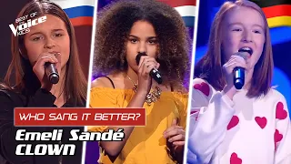 Who sang Emeli Sandé's "Clown" better? 🤡 | The Voice Kids