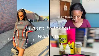 Learn how to install with me| first time installer| #southafricanyoutuber