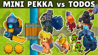 MINI PEKKA  vs ALL CARDS | 1 vs 1 |  CLASH ROYALE OLYMPICS