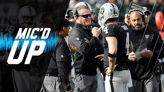 Jack Del Rio Mic'd Up in Week 12 Win vs. Panthers | Sound FX | NFL Films