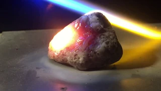 Melting The Surface Of A Rock