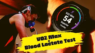 How fit am I? And how accurate is Garmin VO2? VO2 Max + Blood Lactate Test