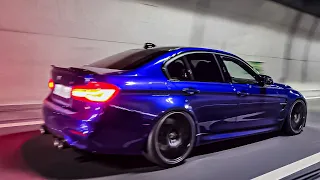 AMAZING SOUND: BMW M3 F80 inside the TUNNEL