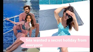 Sıla Türkoğlu and Halil İbrahim went on a yacht holiday after the wedding!