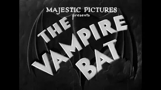 1933 The Vampire Bat Spooky Movie Dave
