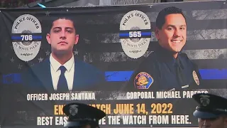 Slain El Monte police officers remembered for bravery