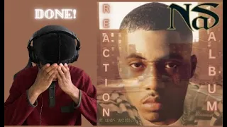 FIRST TIME LISTENING IMMACULATE STORYTELLING!! NAS - IT WAS WRITTEN ALBUM REACTION