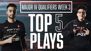 COD's Dashing Heroes Save the Day 🔥| Top 5 Plays Major IV Week 3