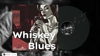 Whiskey Blues Rock🍹 Instrumental Whiskey Blues Rock Guitar and Piano Music to Relax | Midnight Radio