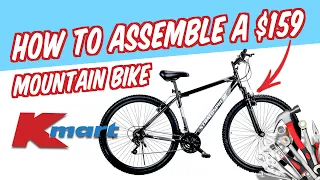 How to Assemble a $159 Kmart Mountain Bicycle in less than 5 Minutes