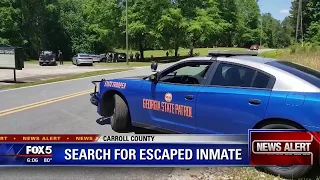 Search for escaped Carroll County inmate