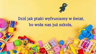 Rytmisiowe Piosenki | DZIŚ JAK  PTAKI WYFRUNIEMY🕊| Piosenka na pożegnanie przedszkola