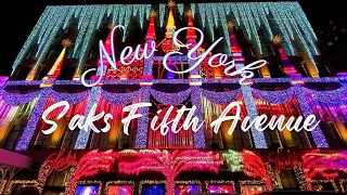Saks Fifth Avenue Holiday Windows and Light Show