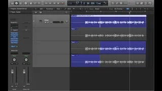 Merging different takes together - Logic Pro X tutorial