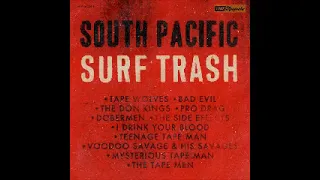 Various – South Pacific Surf Trash, Instrumental Garage Rock & Roll R&B Music Album Compilation LP