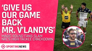 'It's ruining our game': Fans slam NRL Magic Round high-tackle + sin bin crackdown | NRL 2021