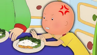 Je ne veux pas de légumes! | Caillou Français