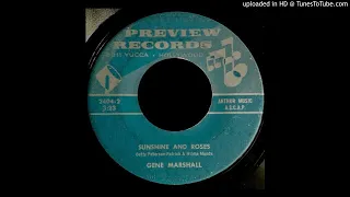 Gene Marshall - Sunshine & Roses - Preview Records (Song Poem Moody)
