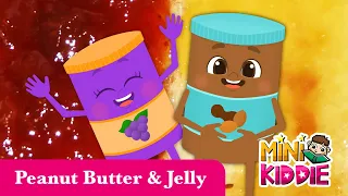 Peanut Butter And Jelly | Nursery Rhymes with Lyrics | Kids Songs | Mini Kiddie