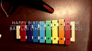 How to play happy birthday on xylophone 8 keys!!!!
