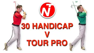 30 HANDICAP V TOUR PLAYER - EXTENSION | GOLF TIPS | LESSON 169