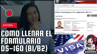 🔴COMO LLENAR FORMULARIO DS-160🔴 2023 🔴 (B1/B2) VISA AMERICANA - USA - BIEN EXPLICADO NIÑOS O ADULTOS