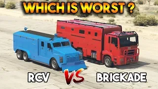 GTA 5 ONLINE : RCV VS BRICKADE (WHICH IS WORST?)