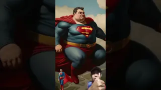 Superman Obesitas 3 Marvel&DC 💥 Superheroes all Characters #avengers #marvel #shorts