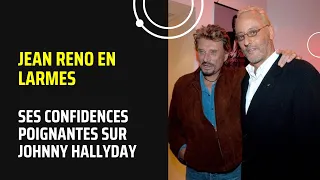 Jean Reno bouleversé, en larmes en rendant hommage à son ami Johnny Hallyday