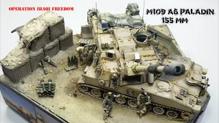 M109 A6 Paladin (O.I.F Version) #m109 #diorama #afvclub #weatheringmodels #modeller #gaetamodeler