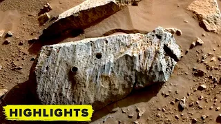 NASA Reveals FIRST Core Samples from Perseverance Rover Mission!