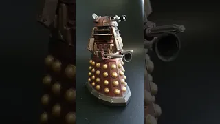 Custom Bronze Dalek Supreme Figure Showcase
