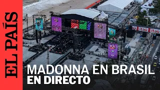 DIRECTO | Fanáticos de Madonna se preparan para su concierto en Copacabana | EL PAÍS