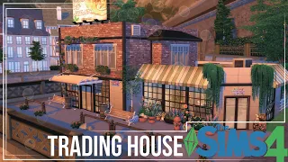 TRADING HOUSE | МАГАЗИН | SUPERMARKET [NO CC] Sims 4 Speed Build