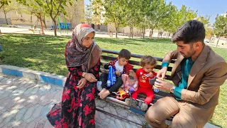 Documentary about rural life: A Day at the Park & Bazaar Shopping Spree 🏞️🛍️👨‍👩‍👧‍👦