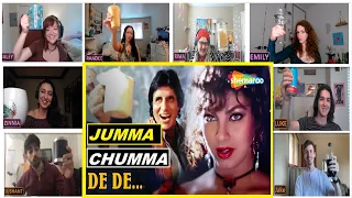 Jumma Chumma REACTION| 22K Milestone CELEBRATION🥳|Amitabh Bacchan| Kimi Katkar|  Feat ALL OF US!! 🍻