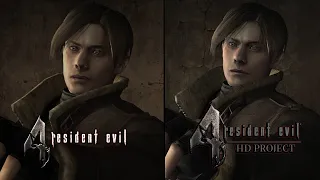 Resident Evil 4 HD Project Vs  Original [Comparison]