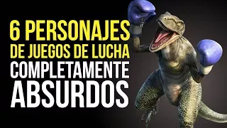 6 PERSONAJES de juegos de lucha COMPLETAMENTE ABSURDOS