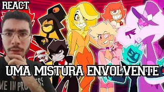 STEVEN UNIVERSO E HAZBIN HOTEL - (Universo Alternativo) (Hora Cartoon) React